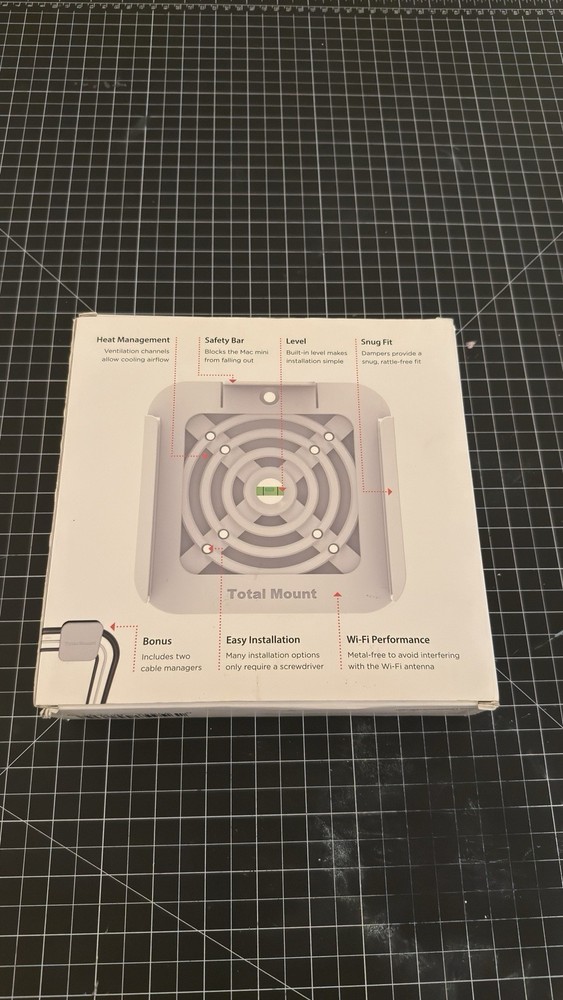 Innovelis Total Mount Pro Mounting System for Mac Mini