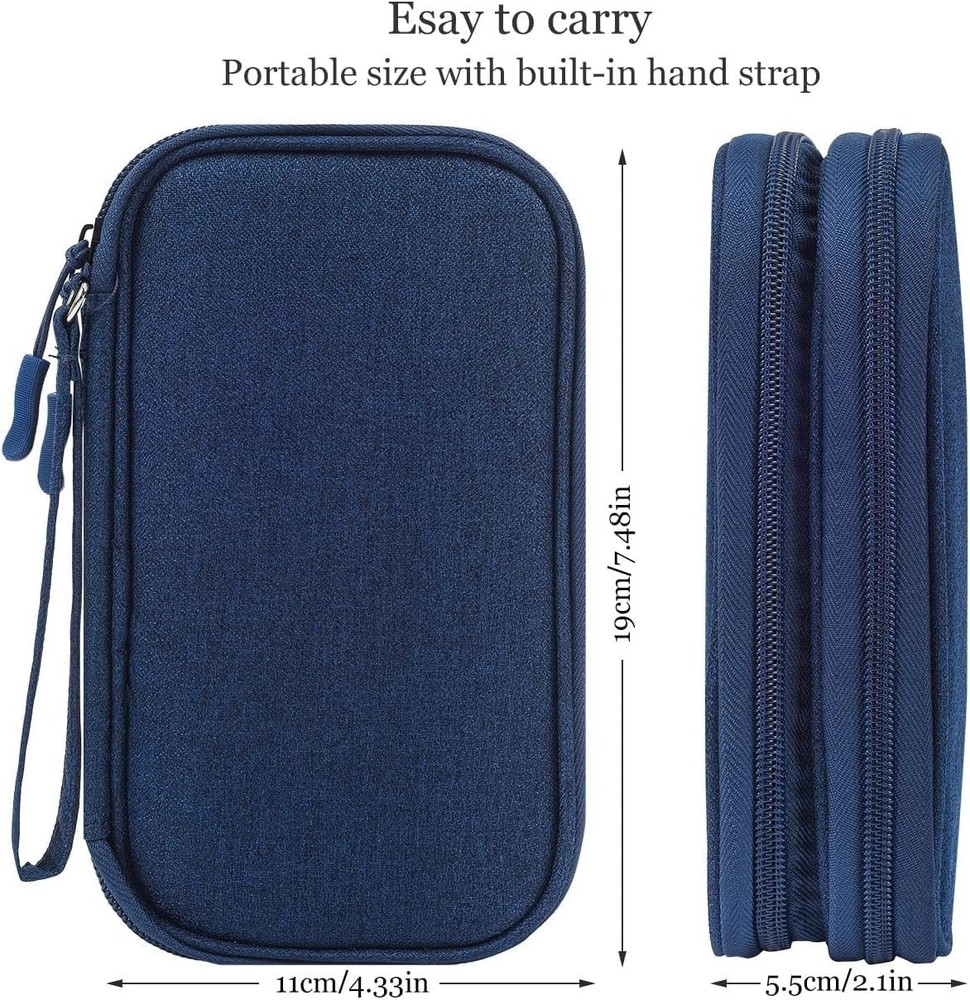 Electronic Organizer Travel Cable Bag, Electronic Organizer Case, Electronic ...