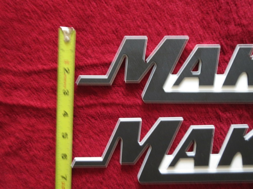 Mako Boat Emblems / Badges (Large) 3" High