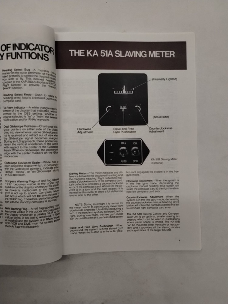 King KAP/KFC 200 Flight Control Systems Pilots Guide -Reproduction