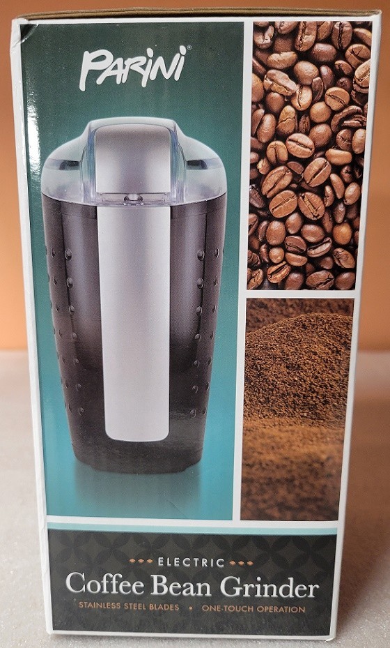 Parini Electric Coffee Bean Grinder - Essentials Collection NEW IN BOX