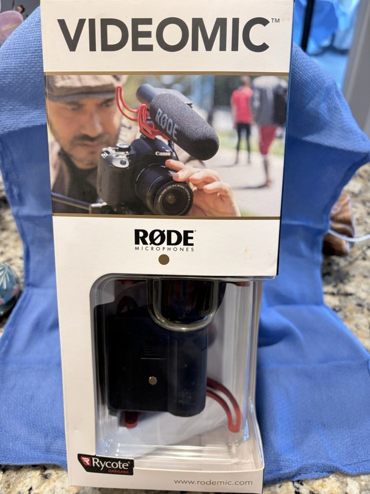 Rode VideoMic Directional microphone, boxed New