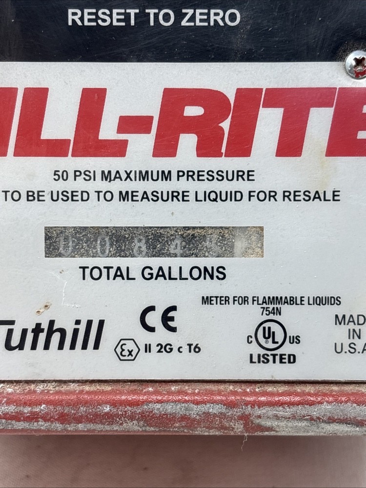 Tuthill Fill-Rite Series 800C 3 Digit Mechanical Flow Meter