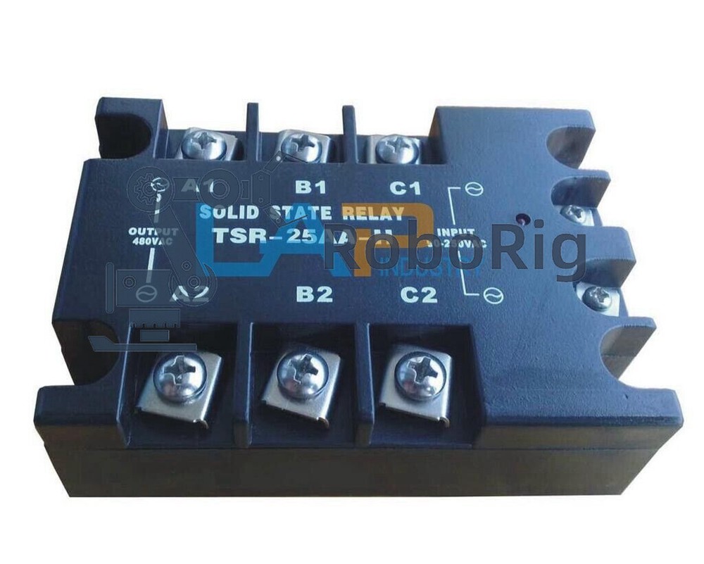 New FOR FOTEK Three Phase Solid State Relay TSR-25AA-H