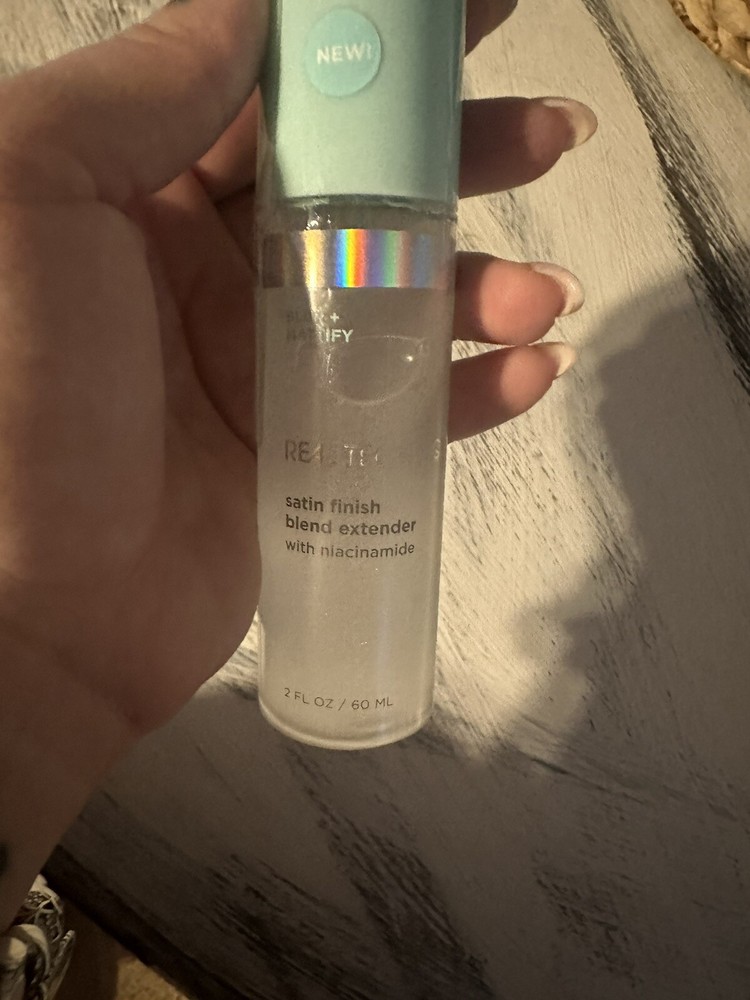 Real techniques satin finish blend extender 2 fl oz new