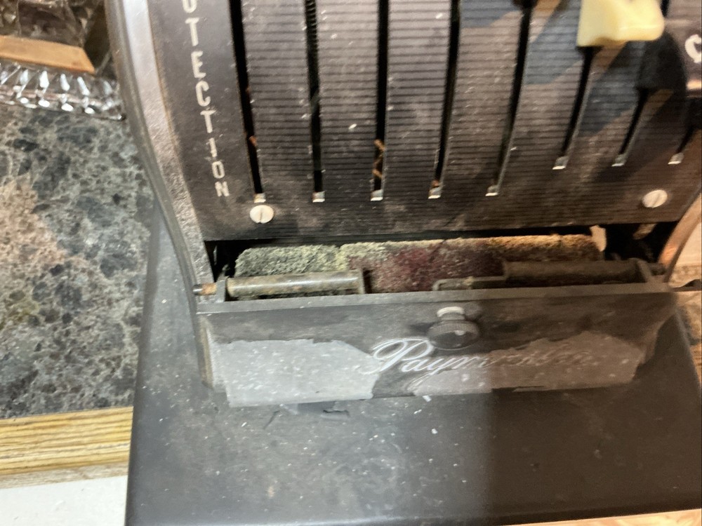 Vintage Check Writer By Paymaster