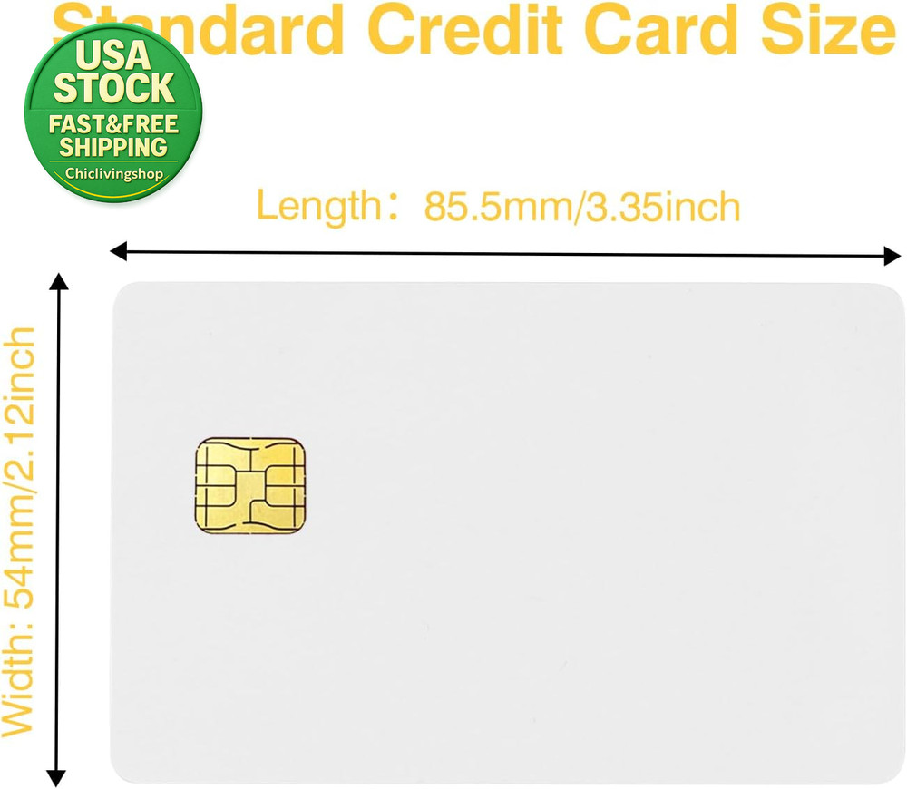 J3R180 Java Smart Card Replacement for J2A040 3 Pack with HICO Magnetic Stripe