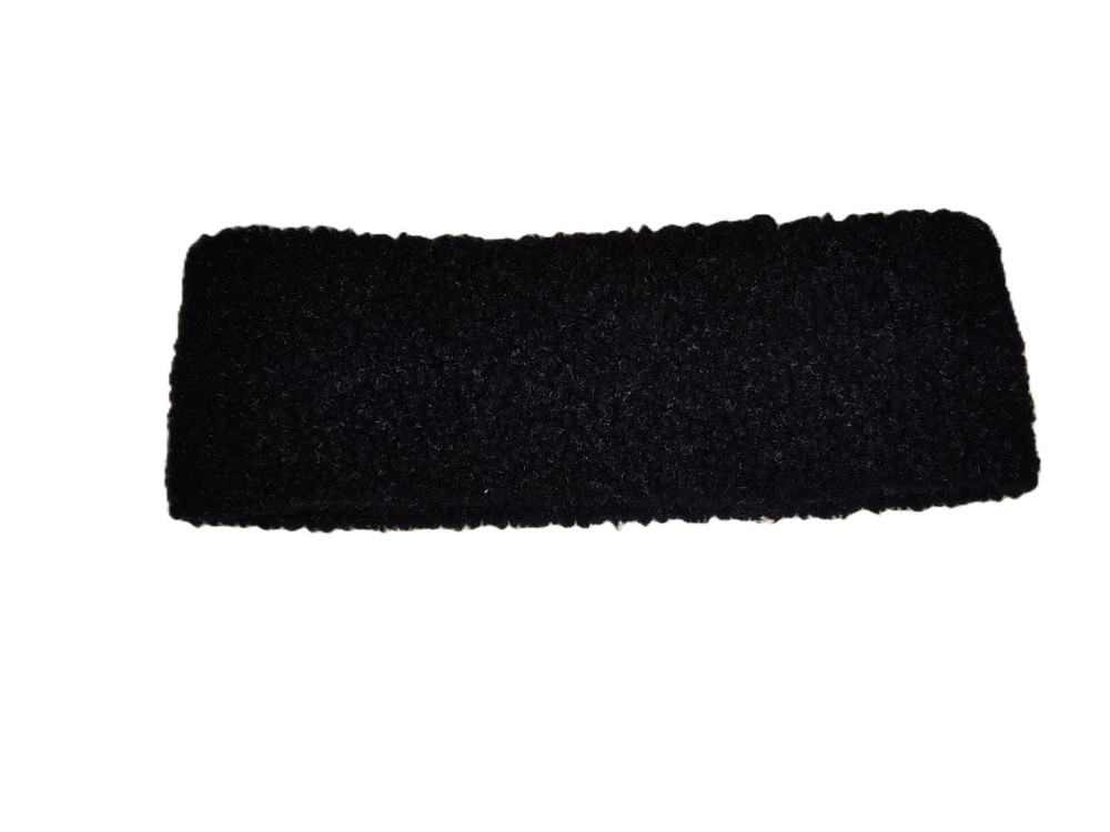 BLACK FLEECE HEADBAND