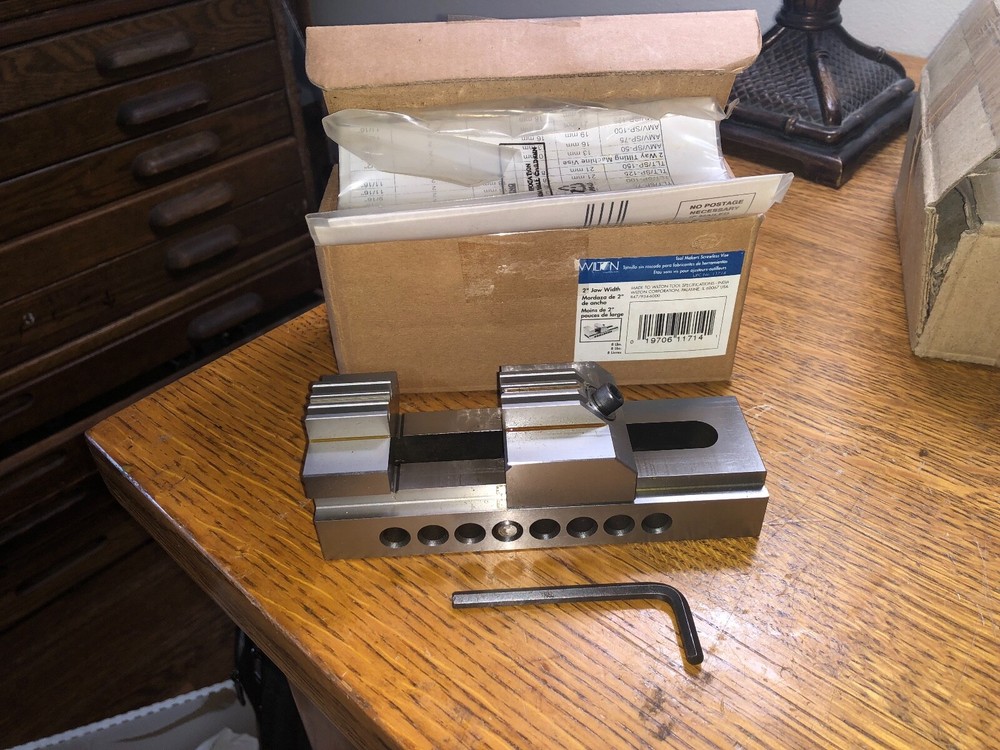 2" TOOL MAKERS SCREWLESS VISE 19706 11714