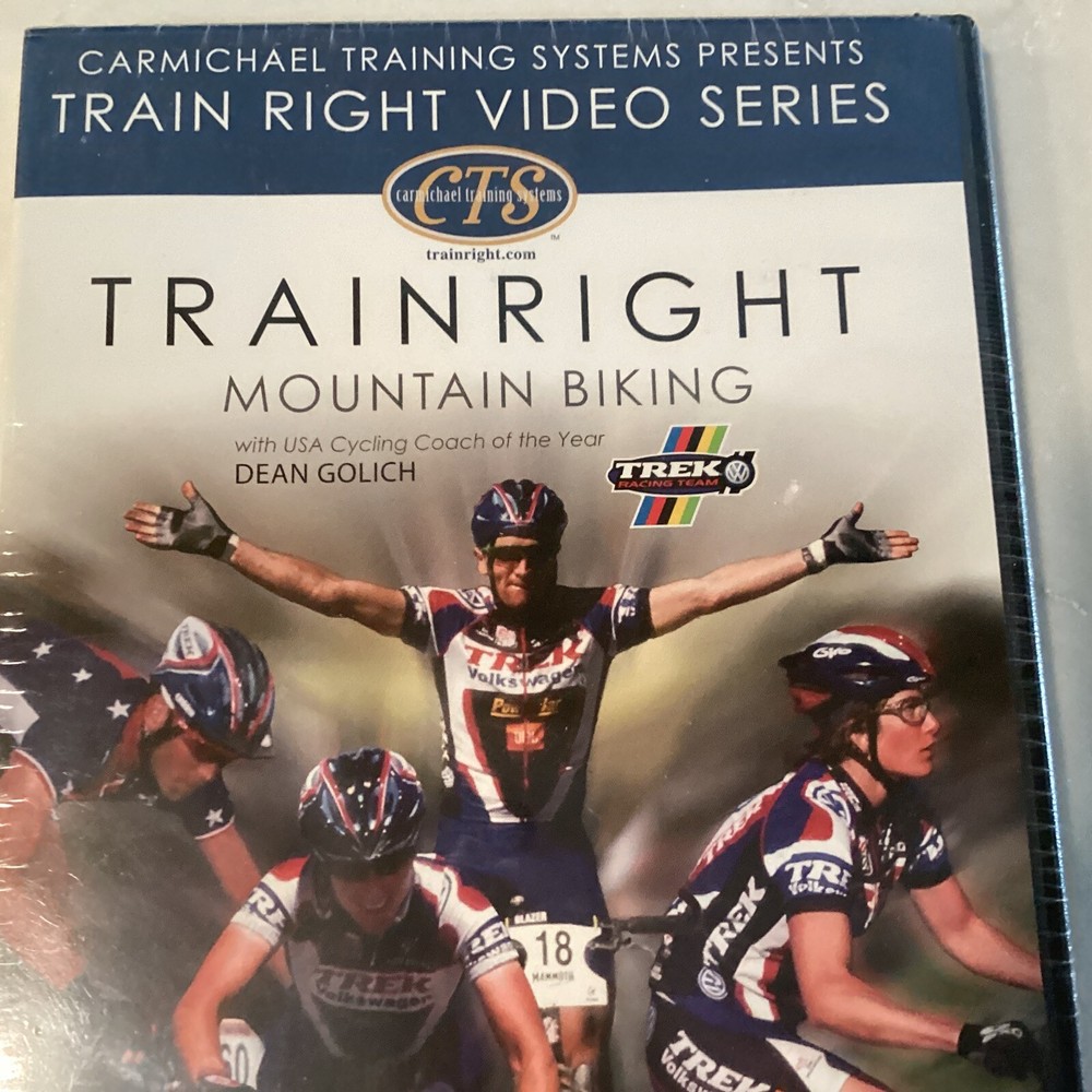 TRAINRIGHT MOUNTAIN BIKING CARMICHAEL TRAINING SYSTEM. TRAIN RIGHT VIDEO SERIES