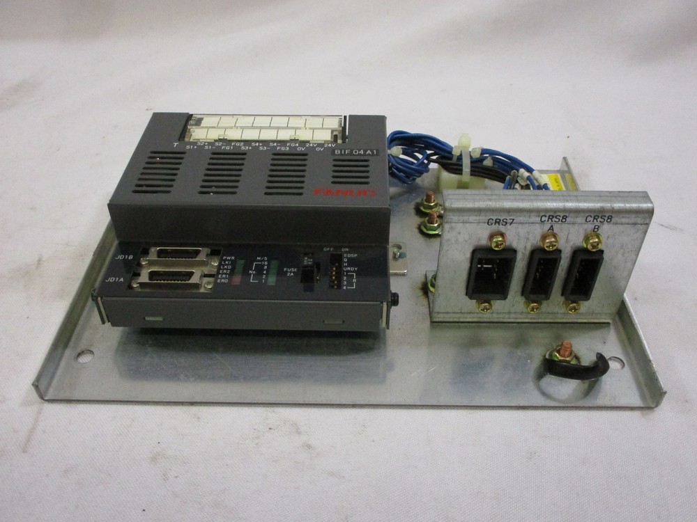 FANUC BIF04A1 INTERFACE MODULE MODEL B TYPE A05B-2350-C100 INTERFACE I/O UNIT