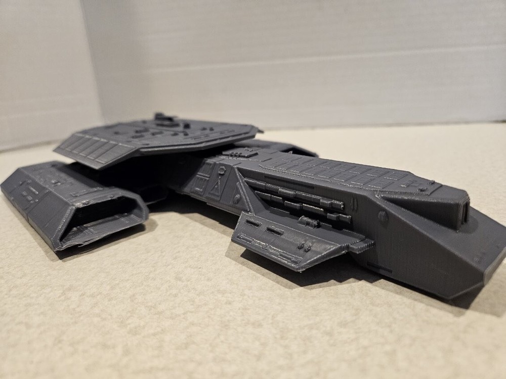 Prometheus Daedalus 3d Printed 10 In Model Grey Fully Assembled