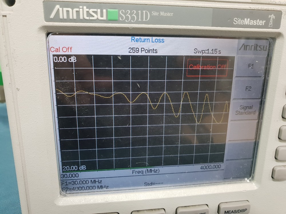 Anritsu S331D: Site Master, W/opt. 003 (Not working) (2096)