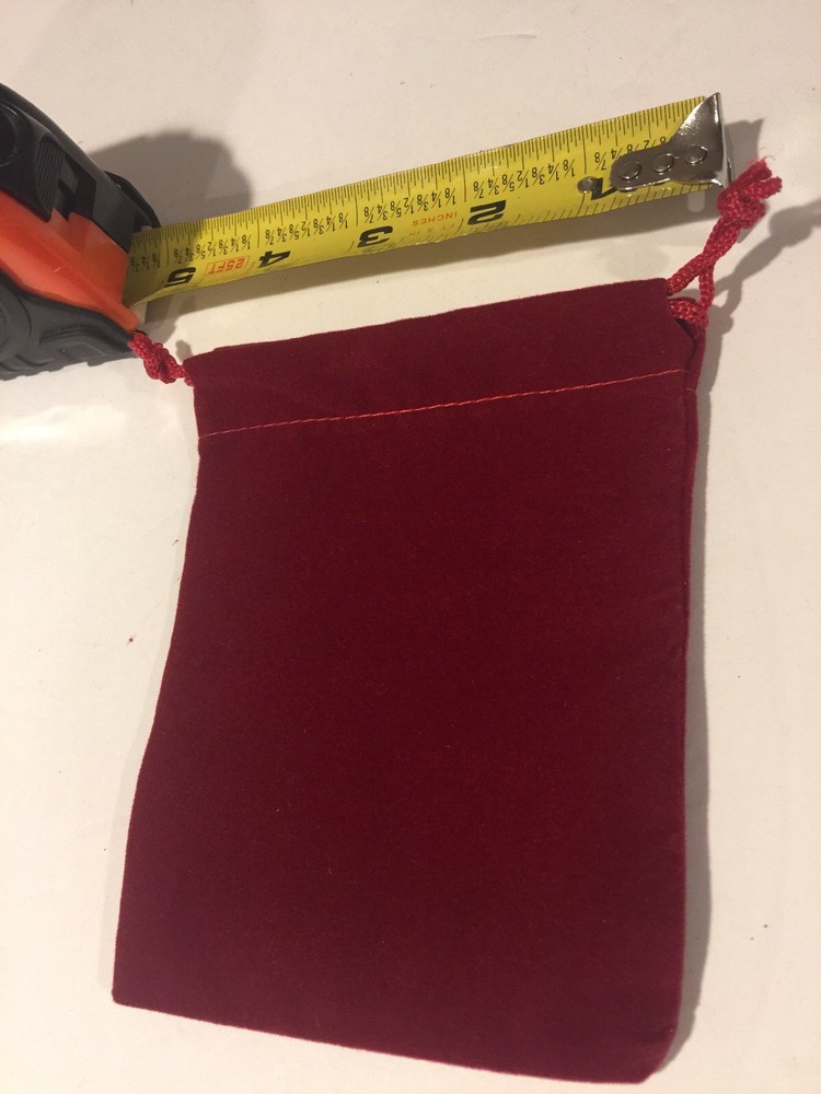 Red Golf Bag With Draw String