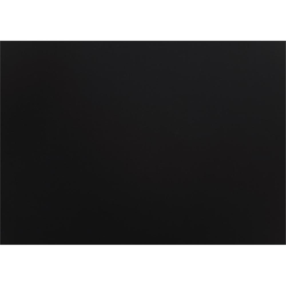 Pemberly Row Modern Element Geometric Side Table in Midnight Black