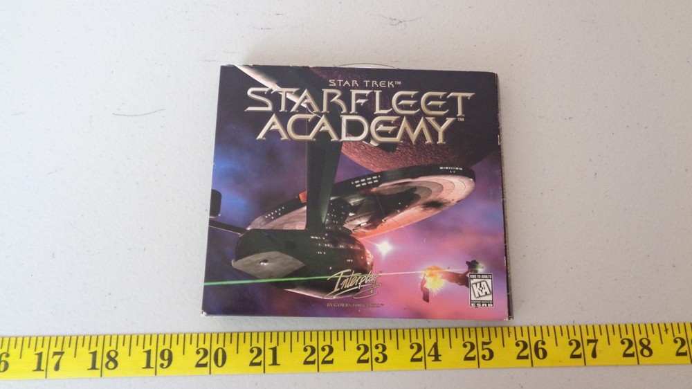 Star Trek Starfleet Academy CD-ROM Computer Game 1997 Interplay