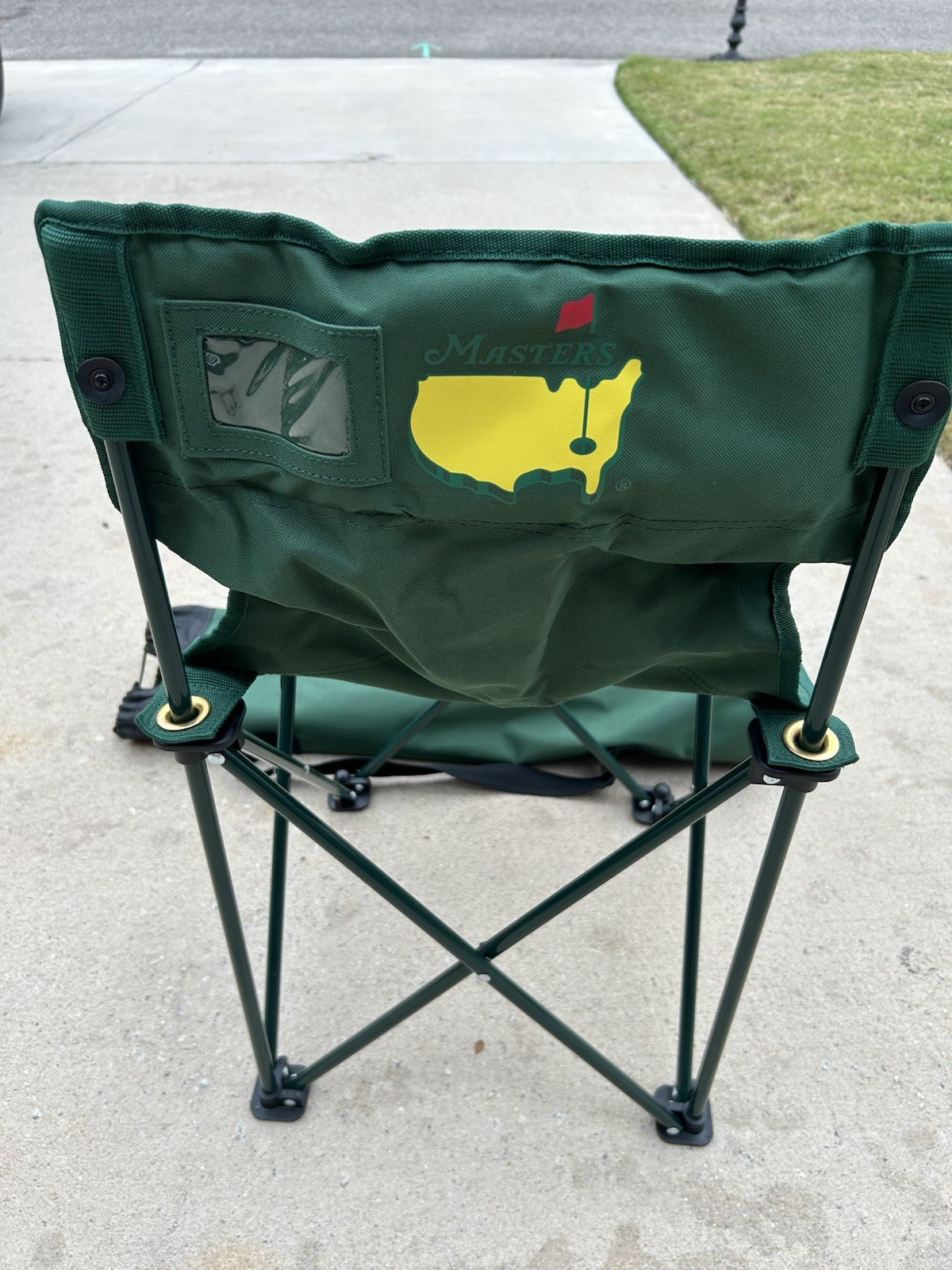 Masters Chair With Bag. Augusta National with logo. Gently Used