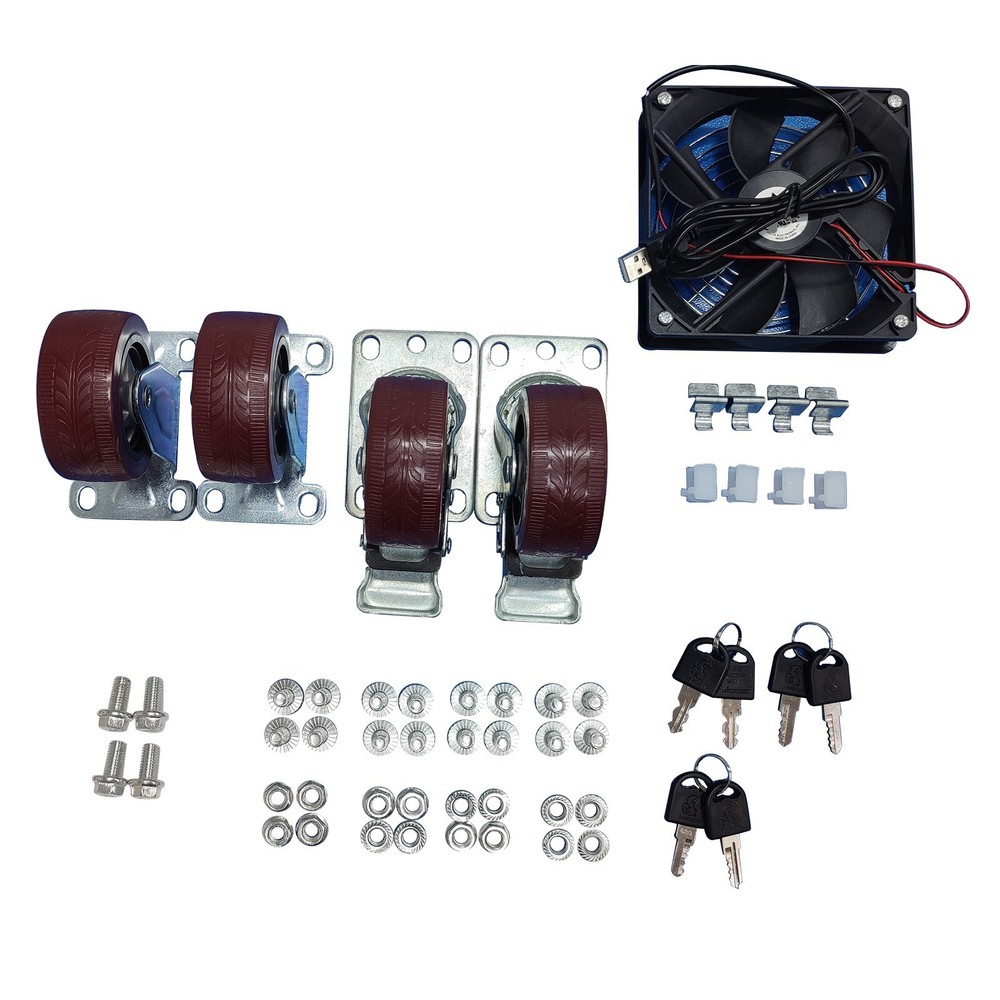 Industrial Computer Mobile Dustproof Anti-theft Cabinet Computer Security Cabine