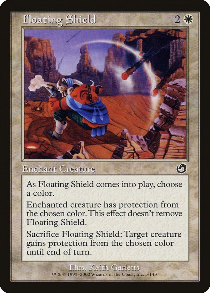 Floating Shield Torment 5 MTG MP