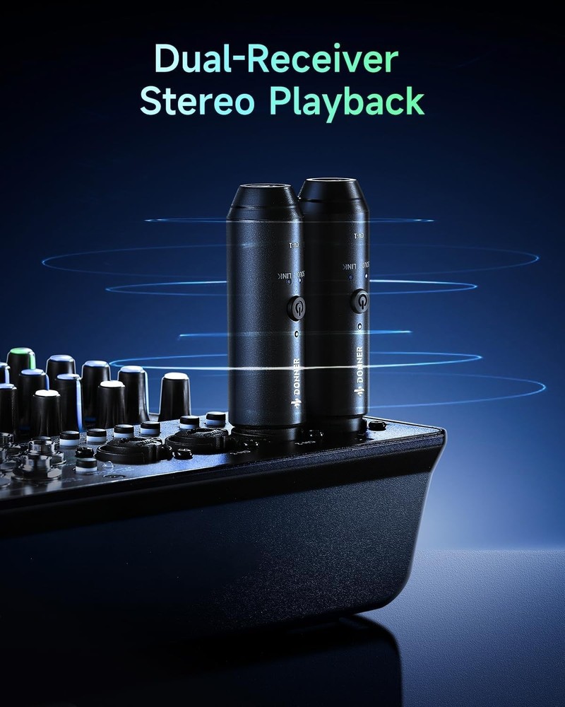 XLR Bluetooth Receiver, Wireless Bluetooth Adapter for Speakers, PA Systems, Aud