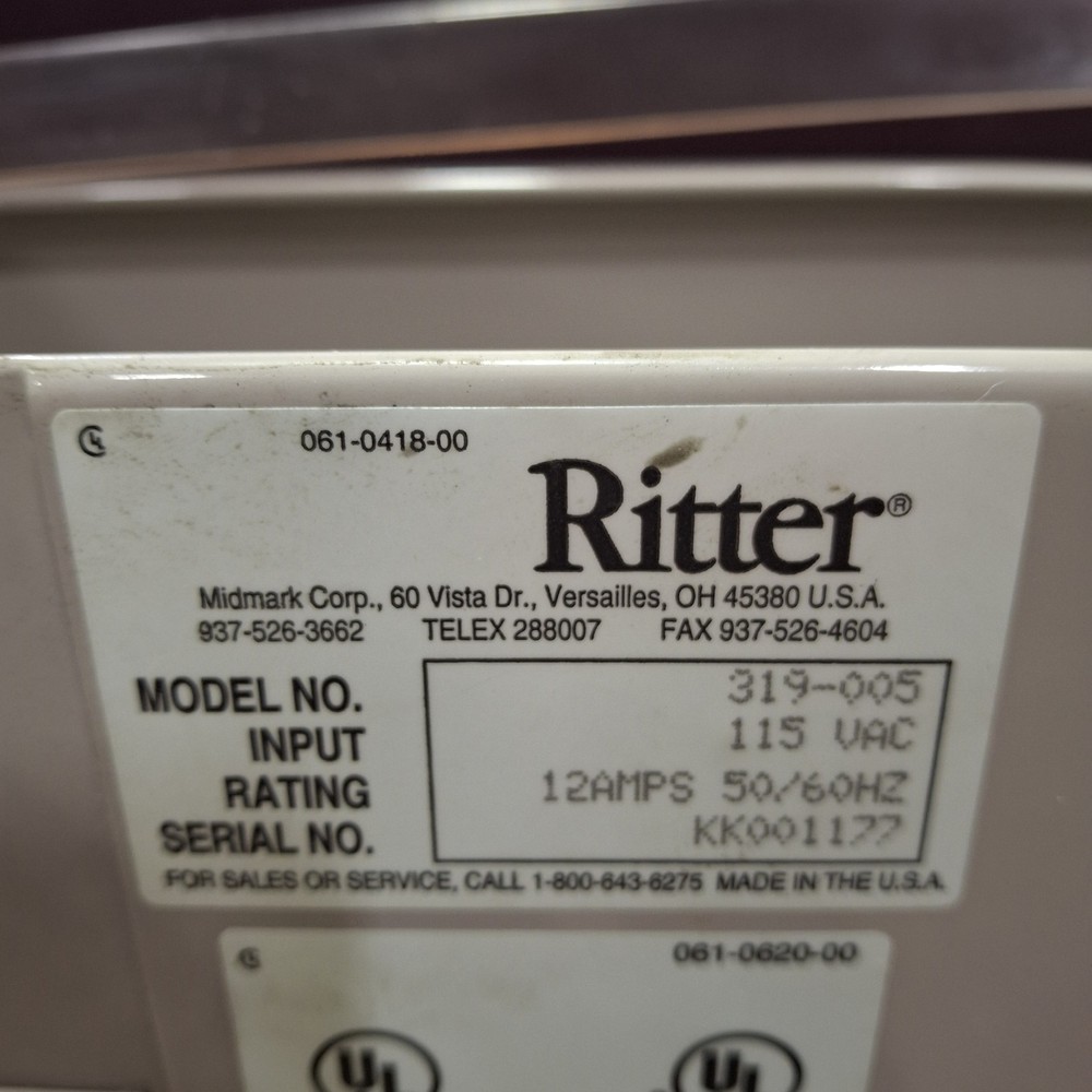 Ritter 75 Evolution 319-005 Exam Chair