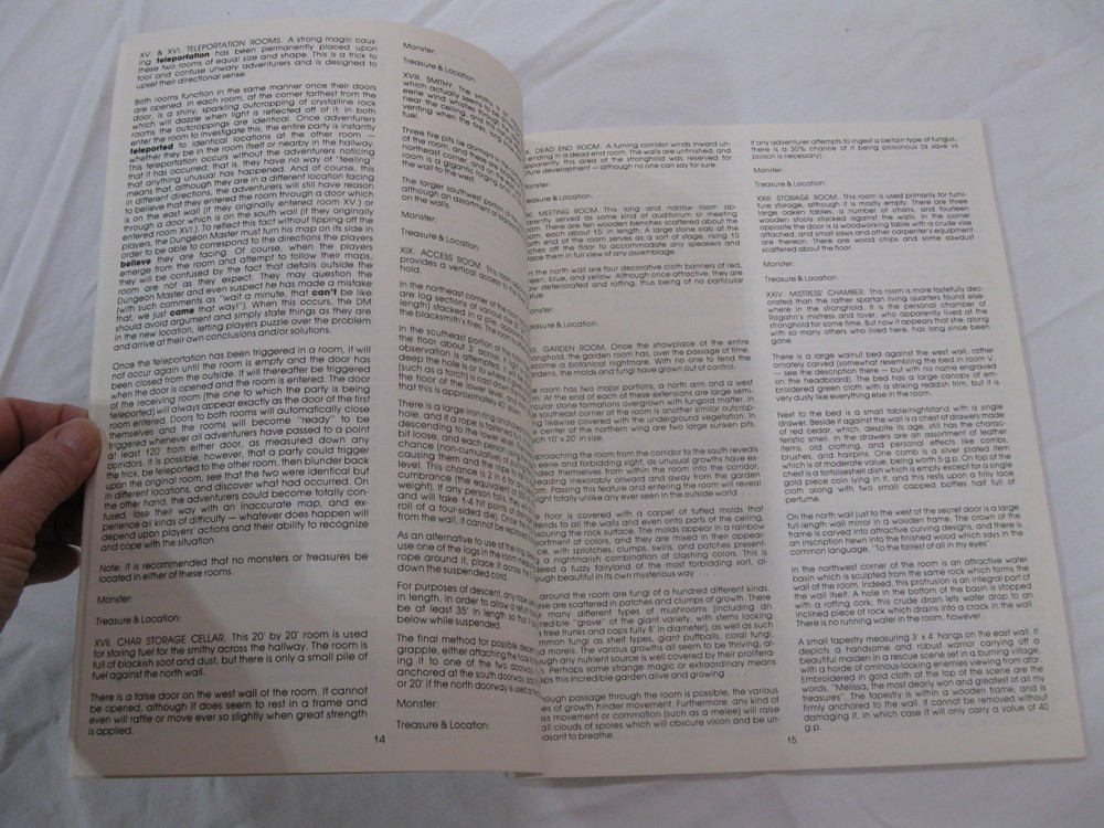 Dungeons & Dragons 1001 Basic Set 2nd Edition TRS Games Incomplete