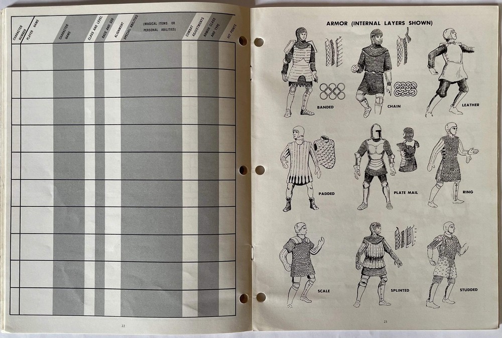 Dungeon Masters Adventure Log 9036 Advanced Dungeons & Dragons