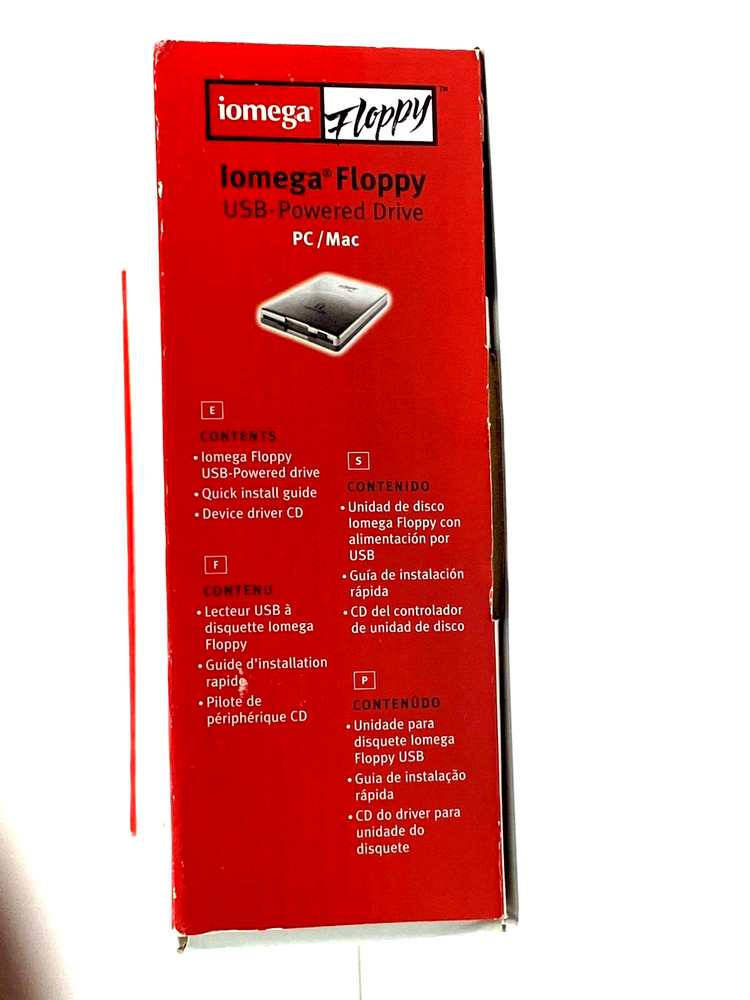 Iomega Floppy - USB-External Powered Drive - PC & Mac