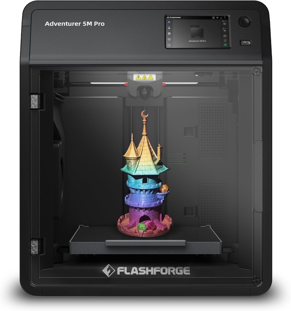 Innovative Auto-Printing 3D Printer with Dual Material Support & Smart App