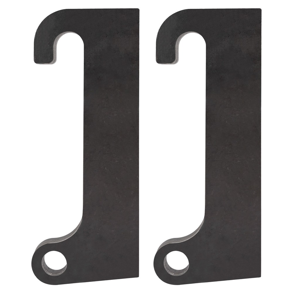 2 For Cat IT28 Loader mounts Steel Blank Quick Tach Bracket Attach Loader mounts