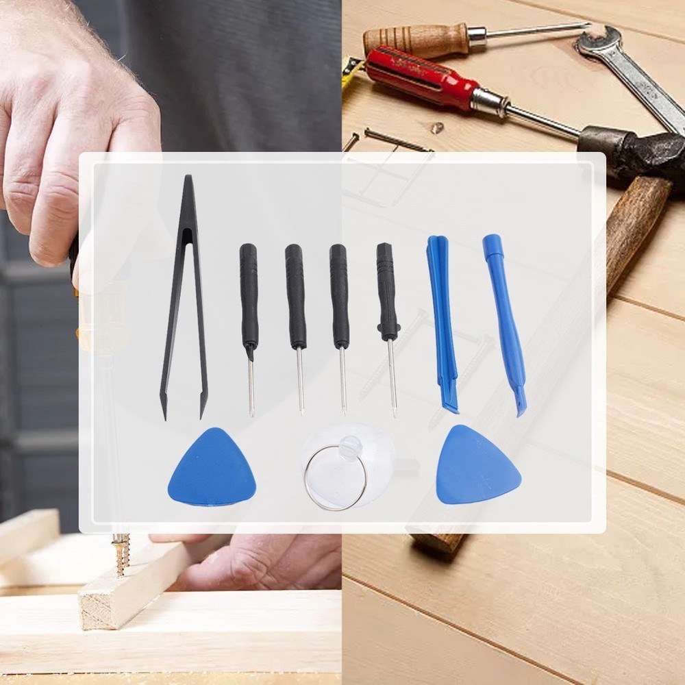 Disassemble Tool Kit Repairing Tools 10pcs/set Pentagonal 0.8 Screwdriver