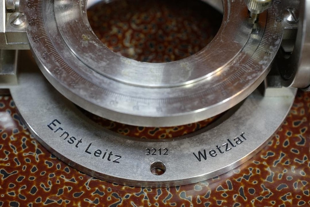 microscope antique Microscope Accessory No. 15 Leitz Universal Stage UT2 USED