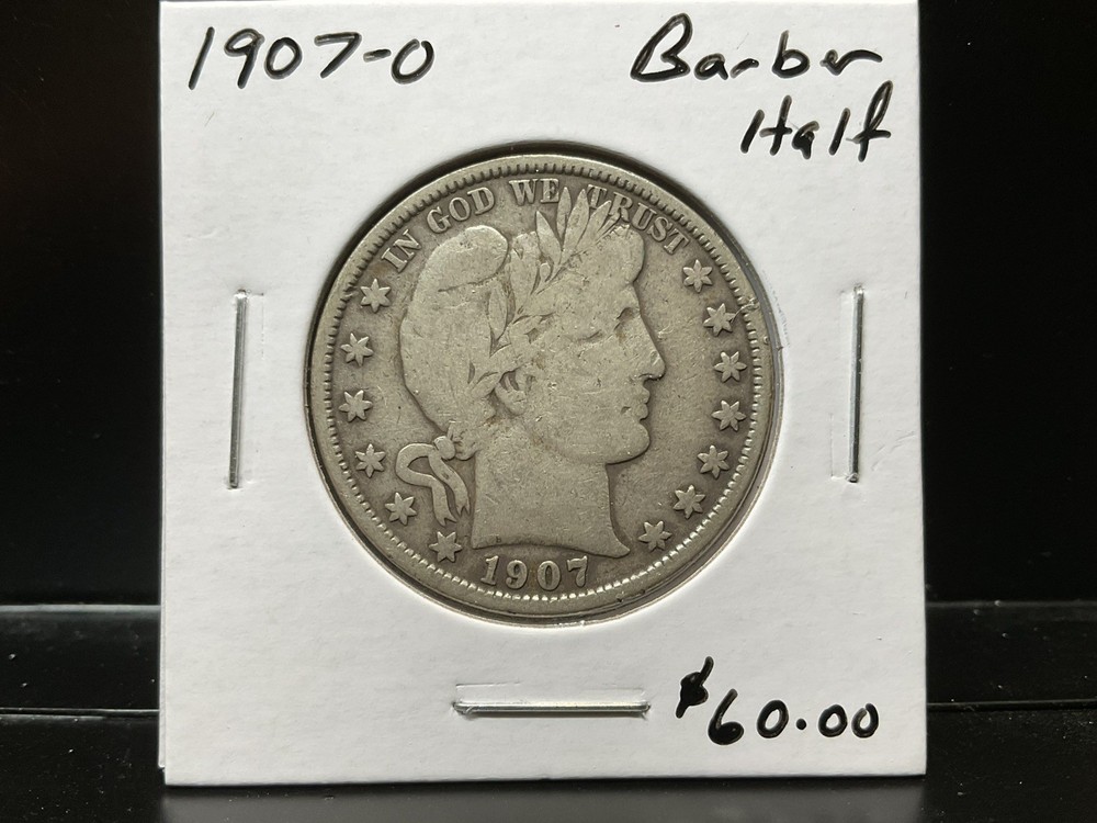 1907-O  Barber Half