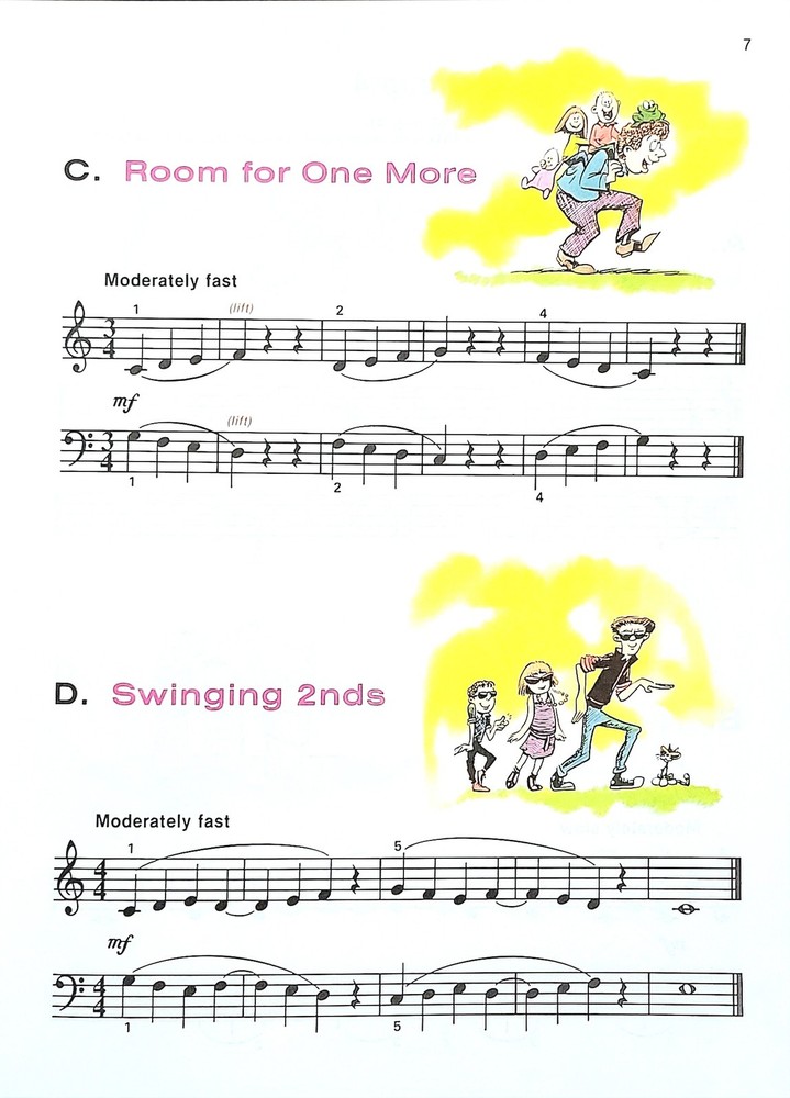 Alfred's Basic Piano Library - Technic Book Level 1A