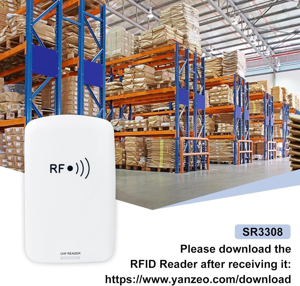 860-960Mhz Desktop UHF RFID Reader Writer with Read/Write Mode Keyboard Emulator