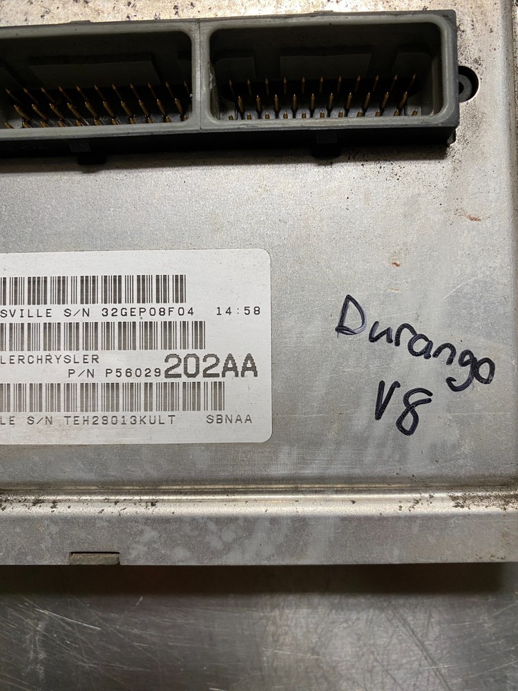 2002 Dodge Durango 4.7L V8 ECM Engine Control Module Computer OEM 56029202AA