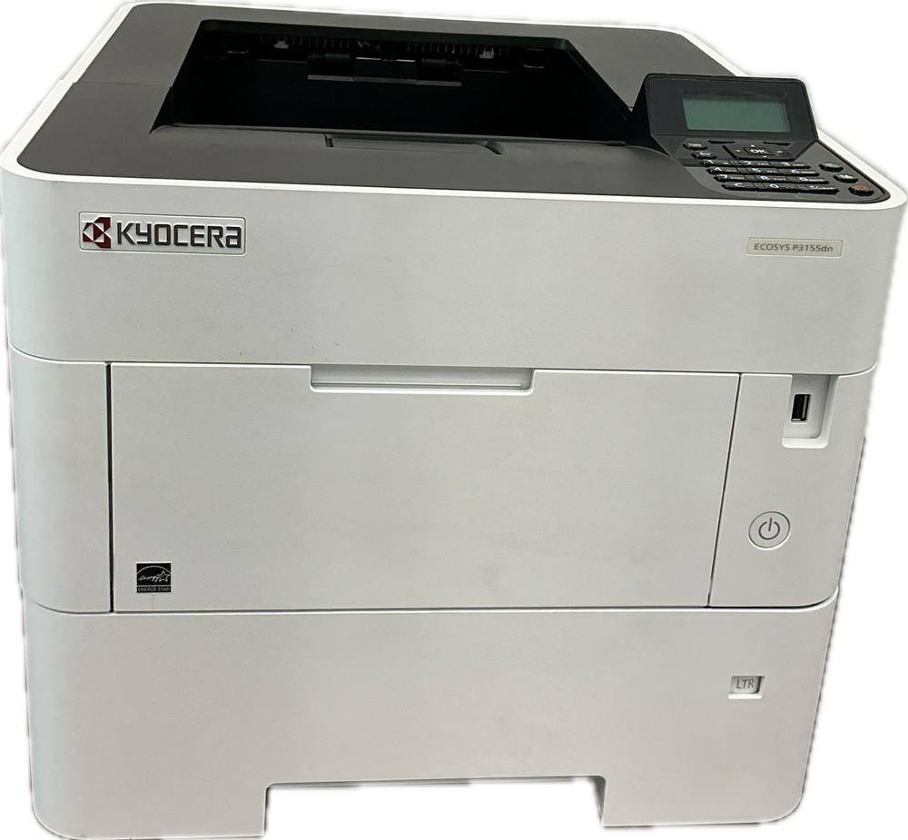 Kyocera ECOSYS P3155DN A4 WORKGROUP PRINTER 55PPM LOW Count w/Toner