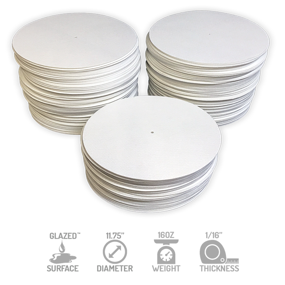 Technics Pac-man - DJ slipmat for LP turntable record player