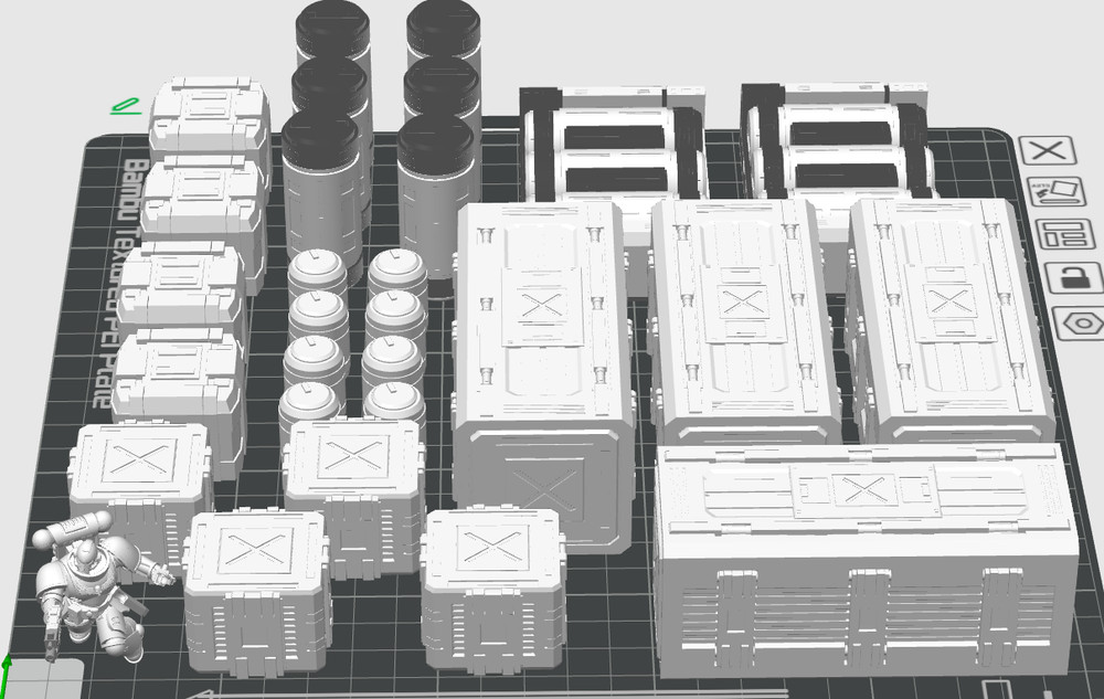 Project Mobius - 28-32mm Sci Fi Scatter Terrain (Big Pack)
