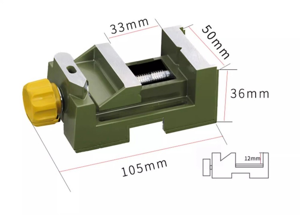 Fixture Small Vise Multifunctional Workbench Vise Flat Jaw Vise Small Vise