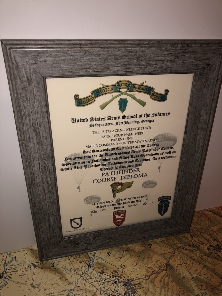 PATHFINDER COURSE DIPLOMA (COMMEMORATIVE CERTIFICATE)