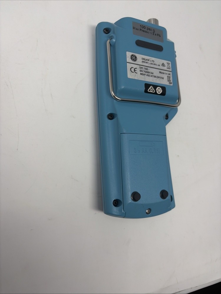 Druck DPI 705 Pressure Indicator DPI70524357 Tested Working