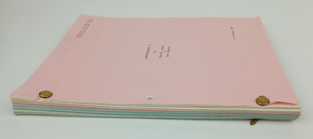 Ghostbusters II Script - 1988 Pink & Blue Revision