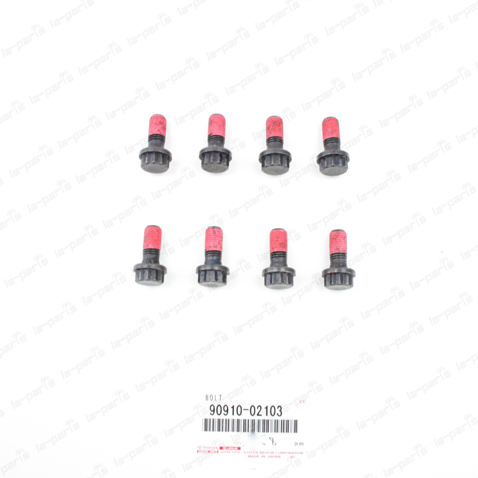 New Genuine Toyota Supra JZA80 MR2 Matrix Celica Clutch Flywheel Bolt Set Of 8