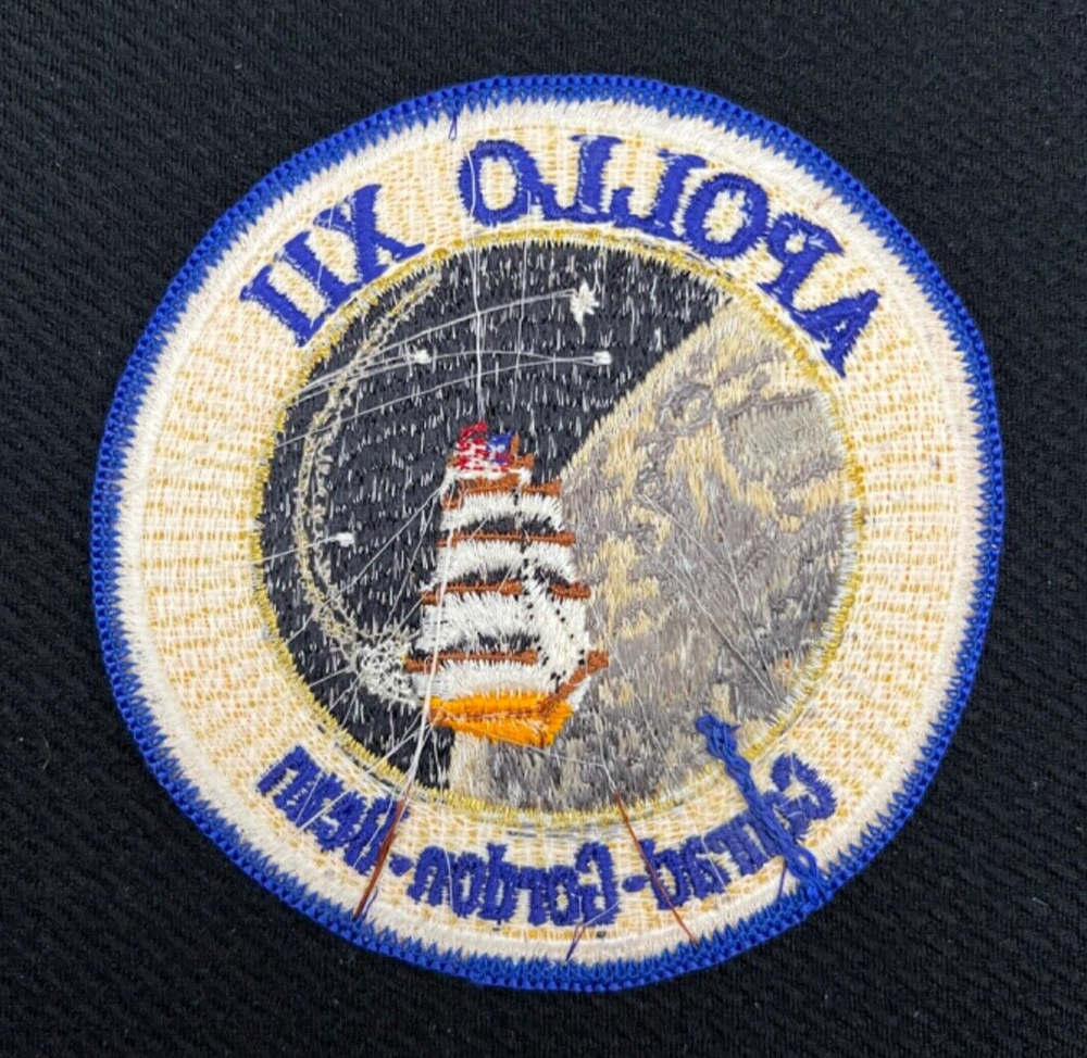 Vintage Apollo 12 Patch - Conrad, Gordon, Bean