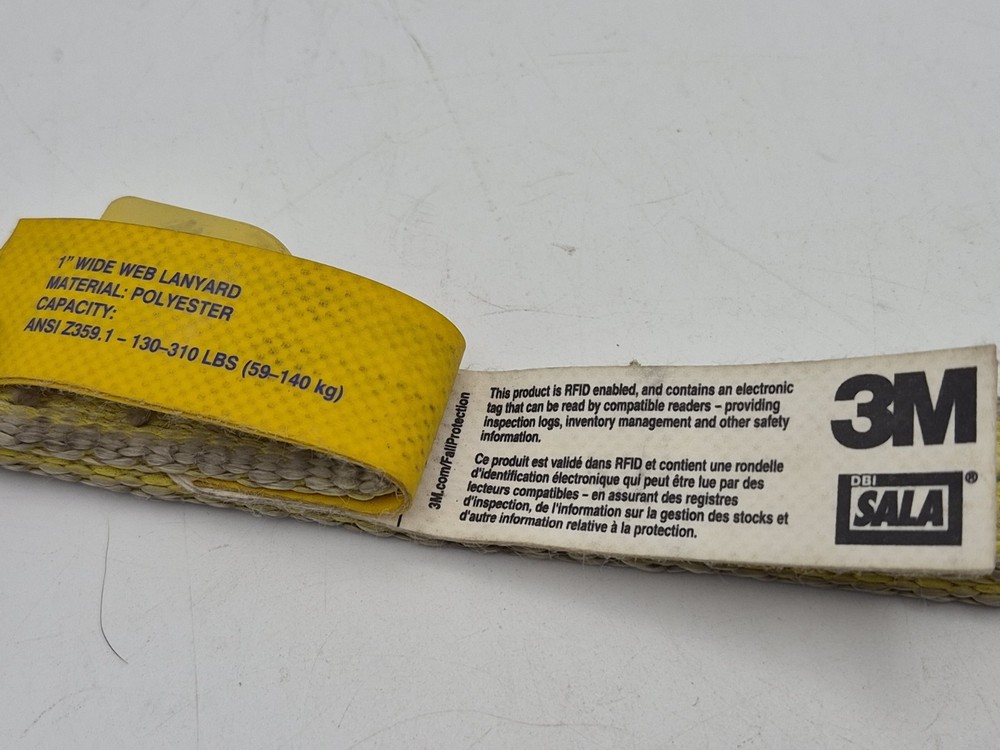 3M DBI SALA 1231117 D-Ring 1.5 FT Extension with Self Locking Snap Hook