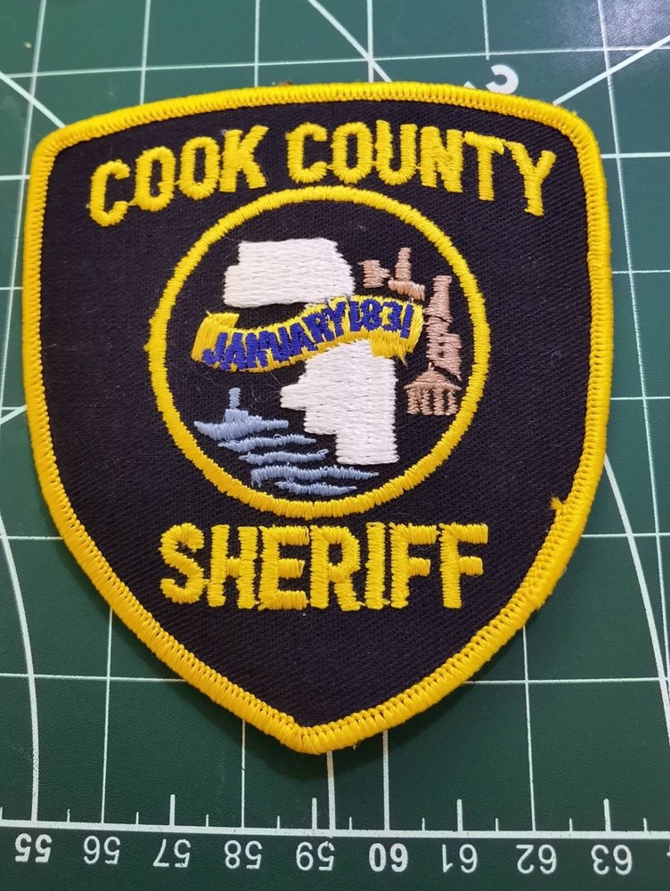 US Police - Cook  County Sherriff Patch  - Obsolete