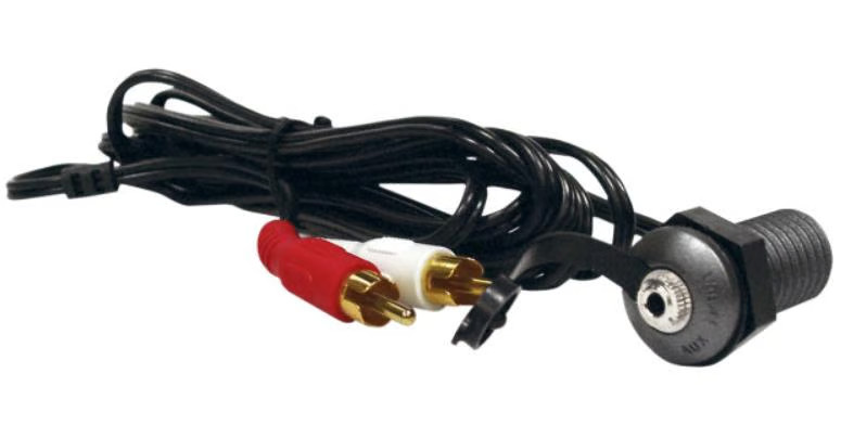 Jensen 80W 2-Channel Universal Amplifier - Opt. Jport Input Jack ATV/UTV