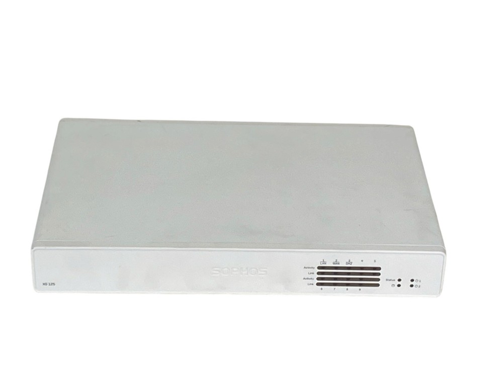 Sophos XG125 Rev. 3 Firewall Network Security Hardware Appliance