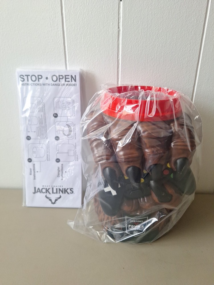 Jack Links Jerky Sasquatch Holding Video Game Controller Store Display 10.5"